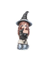 Rosa Figurine Witch Black Cat Ornament