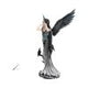 Sorrel Large Dark Angel Fairy and Raven Figurine