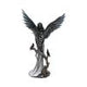 Sorrel Large Dark Angel Fairy and Raven Figurine