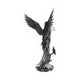 Sorrel Large Dark Angel Fairy and Raven Figurine