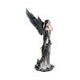 Sorrel Large Dark Angel Fairy and Raven Figurine