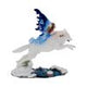 Free Spirit Figurine Fairy and White Winter Wolf Ornament
