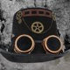 Steampunk Cogsmith's Hat  (Pack of 3) 16cm