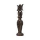 Triple Goddess Figurine Bronzed Wiccan Idol Ornament