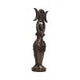 Triple Goddess Figurine Bronzed Wiccan Idol Ornament