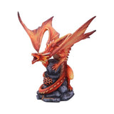 Adult Fire Dragon By Anne Stokes 24.5cm
