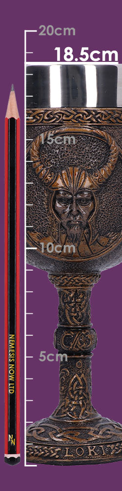 Loki Norse God of Mischief Goblet