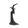 Talyse Black Glittered Forest Witch Ornament