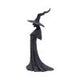 Talyse Black Glittered Forest Witch Ornament