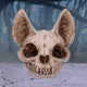 Bastet's Secret Cat Skull Figurine Ornament
