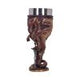 Ruth Thompson Flame Blade Red Fire Dragon Goblet Glass