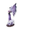 Amethyst Companions Purple Wolf and Owl Fairy Companion Figurine