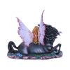 Spirit Bond Purple Pink Unicorn Fairy Companion Figurine – billede 4