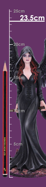 Take my Soul Gothic Female Reaper with Scythe Figurine