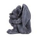 Quasi Dark Black Grotesque Gargoyle Figurine