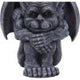 Quasi Dark Black Grotesque Gargoyle Figurine