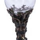 Bronze Forest Nectar Ancient Tree Spirit Green Man Goblet Wine Glass