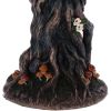 Bronze Forest Nectar Ancient Tree Spirit Green Man Goblet Wine Glass