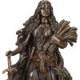 Sif Goddess of Earth and Family Bronze Figurine 22cm