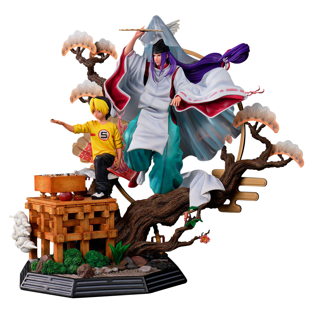 HEX Collectibles Hikaru No Go- Shindou Hikaru &amp; Fujiwara no Sai: The Divine Move 1/6 Scale