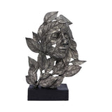 Natural Emotion - Peace Silver Statue 32cm