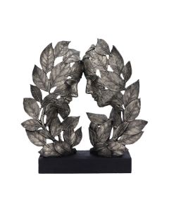 Natural Emotion - Peace Silver Statue 32cm