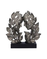 Natural Emotion - Peace Silver Statue 32cm