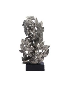 Natural Emotion - Kiss Silver Statue 37cm