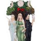 Maiden, Mother, Crone (Painted) Figurine 26cm