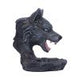 Dark Wolf Head Backflow Incense Burner 11.5cm