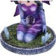 Violet Purple Crystal Fairy Figurine
