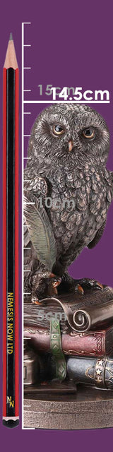 An Owl's Tale Bronze Figurine