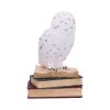 Library of Wisdom White Owl Figurine – billede 3