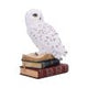 Library of Wisdom White Owl Figurine