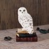 Library of Wisdom White Owl Figurine – billede 7