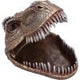 Metallic Tyrannosaurus Rex Head Trinket Dish