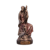 Frigga Goddess of Motherhood Mini Bronze Figurine