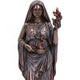 Hestia Goddess of Home and Hearth Bronze Figurine