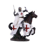 Take to Your Steed – Medieval Templar Knight Figurine