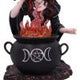 Althea Witch figurine with Flame Cauldron