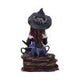 Alvina Witch Figurine with Owl and Cauldron