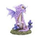 Iris Flower Dragon Figurine