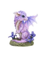 Carnation Flower Dragon Figurine