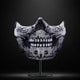 Fancy Dress Jewelled Masquerade Mask Cosplay (Silver)