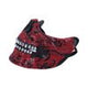 Fancy Dress Jewelled Masquerade Mask Cosplay (Red)