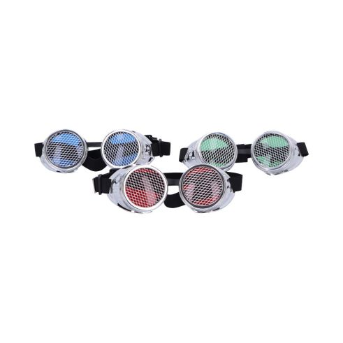 Cyberpunk Fancydress Cosplay Mesh Vision (Pack of 6)