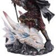 The Price of Valour – Heroic Knight Over Slain Dragon Figurine