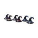 Positive Energy Witch's Hats (Set of 6) 6.2cm