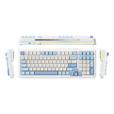 MCHOSE K99 Sky Blue - Wireless Mechanical Keyboard