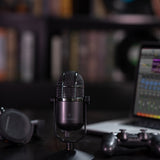 THRONMAX M3 Condenser USB MDRILL DOME JET 48kHz Microphone, Black